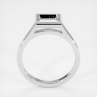 14K White Gold Bezel Ring Setting Image
