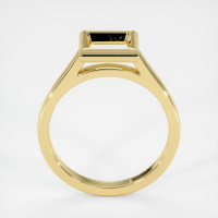 14K Yellow Gold Bezel Ring Setting Image