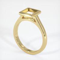 18K Yellow Gold Bezel Ring Setting Video