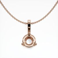 14K Rose Gold Vedic Pendant Setting Video
