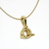 14K Yellow Gold Vedic Pendant Setting Image