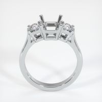 Platinum 950 Three Stone Ring Setting Image
