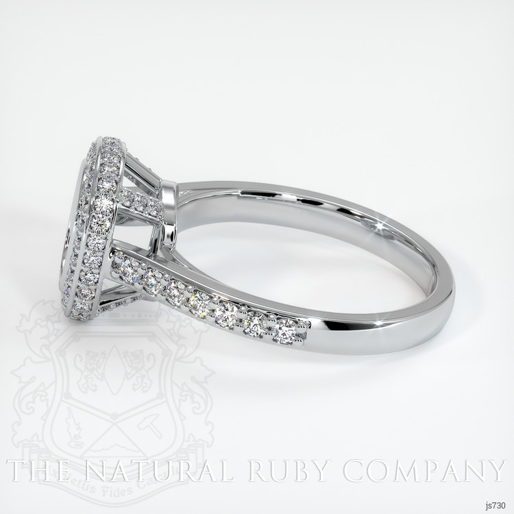 Platinum 950 Pave Ring Setting