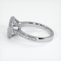 10K White Gold Pave Ring Setting Image
