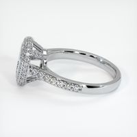 18K White Gold Pave Ring Setting Image