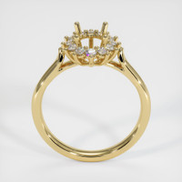 10K Yellow Gold Antique Style Ring Setting Image