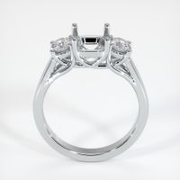 Platinum 950 Three Stone Ring Setting Image