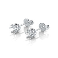 Platinum 950 earring