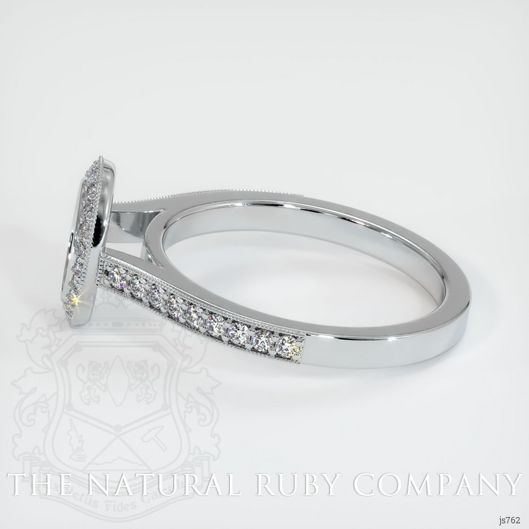 Platinum 950 Pave Ring Setting