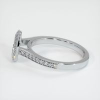 18K White Gold Pave Ring Setting Image