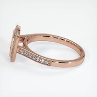 14K Rose Gold Pave Ring Setting Image