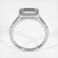 Silver Pave Ring Setting Image