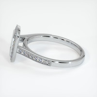 10K White Gold Pave Ring Setting Image