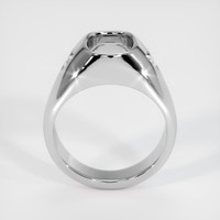 18K White Gold Men's Ring Setting Image