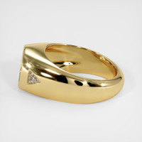 10K Yellow Gold Men's Ring Setting Image