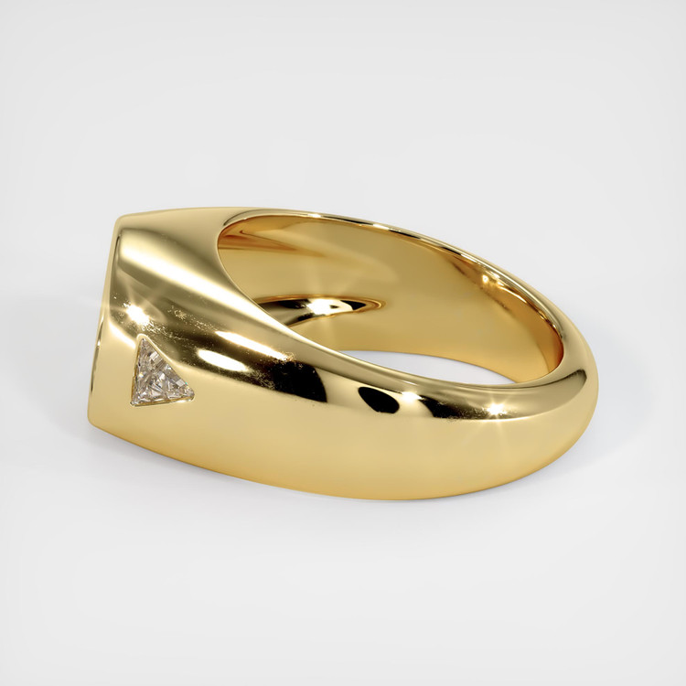 10K Yellow Gold Men's Ring Setting