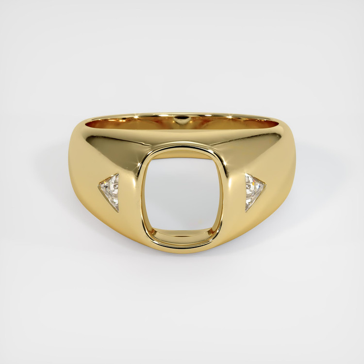 14K Yellow Gold Men's Ring Setting