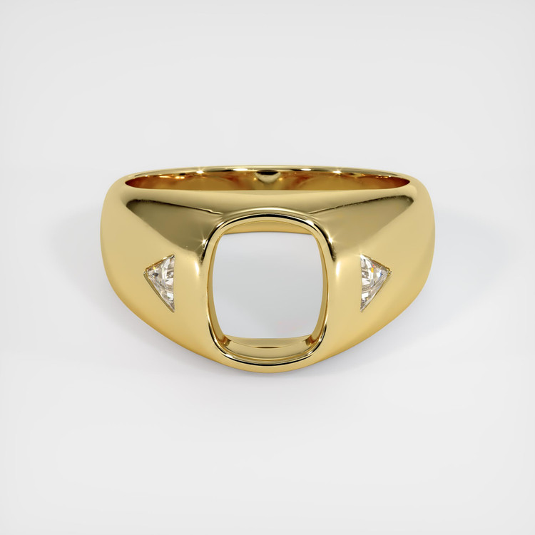 18K Yellow Gold Men's Ring Setting