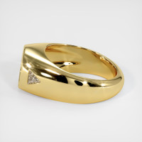 18K Yellow Gold Men's Ring Setting Image