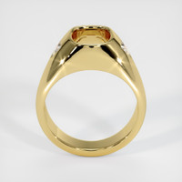 18K Yellow Gold Men's Ring Setting Image