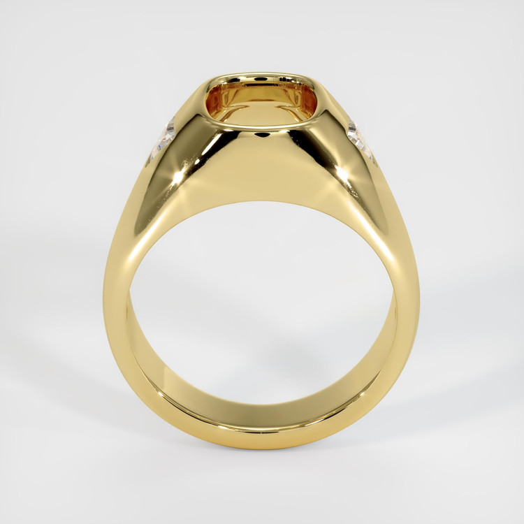 18K Yellow Gold Men's Ring Setting