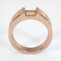 18K Rose Gold Men's Ring Setting Image