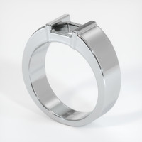10K White Gold Men's Ring Setting Video