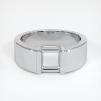 10K White Gold Men's Ring Setting Image
