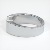 10K White Gold Men's Ring Setting Image