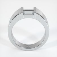 14K White Gold Men's Ring Setting Image