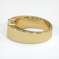10K Yellow Gold Men's Ring Setting Image