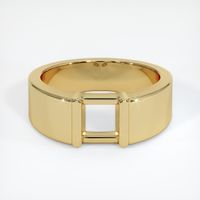 14K Yellow Gold Men's Ring Setting Image
