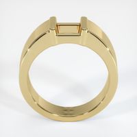 14K Yellow Gold Men's Ring Setting Image