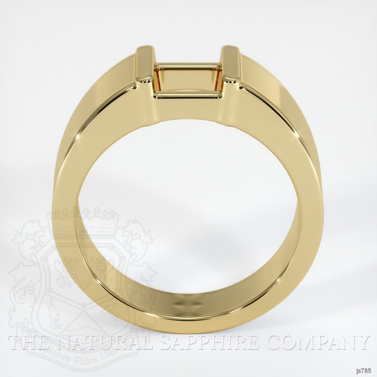 14K Yellow Gold Men's Ring Setting