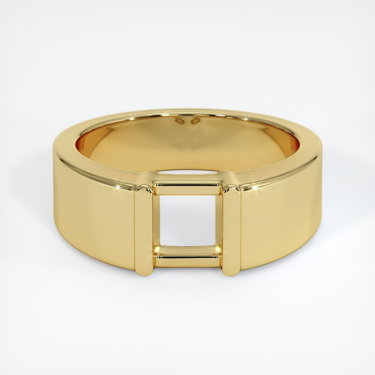 18K Yellow Gold Men's Ring Setting