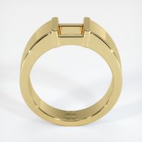 18K Yellow Gold Men's Ring Setting Image
