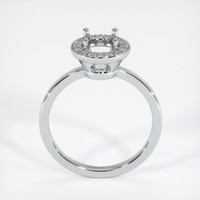 10K White Gold Pave Ring Setting Image