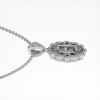Platinum 950 Pave Pendant Setting Image