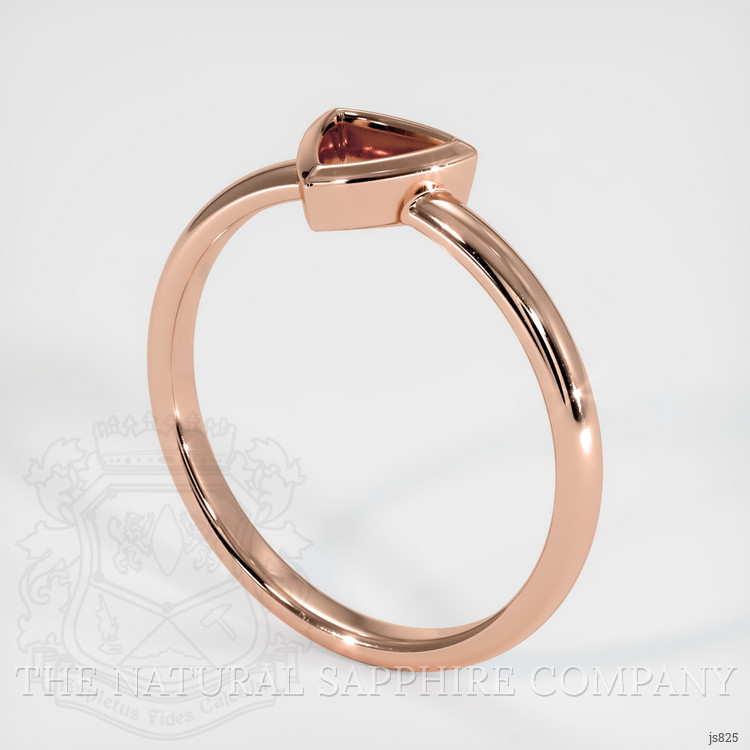 14K Rose Gold Men's Ring Setting
