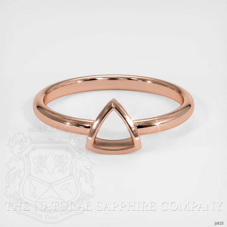 14K Rose Gold Men's Ring Setting