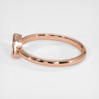 14K Rose Gold Men's Ring Setting Image