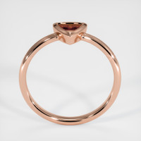 14K Rose Gold Men's Ring Setting Image