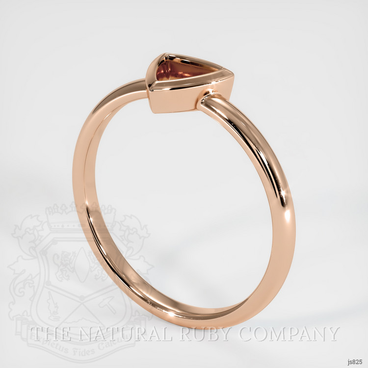 18K Rose Gold Men's Ring Setting