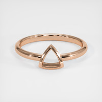 18K Rose Gold Men's Ring Setting Image