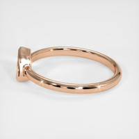 18K Rose Gold Men's Ring Setting Image