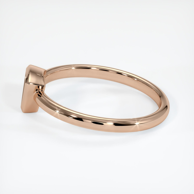 18K Rose Gold Men's Ring Setting