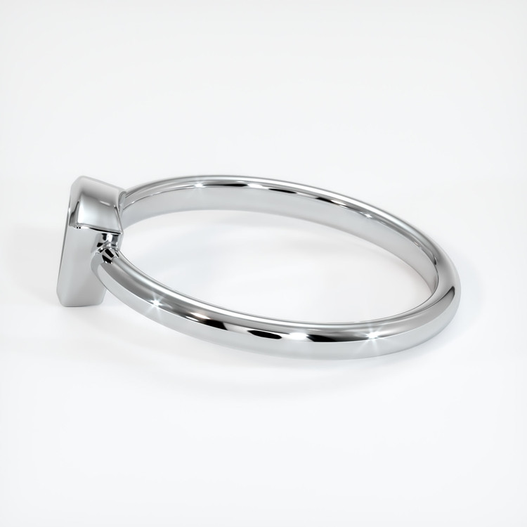 14K White Gold Men's Ring Setting