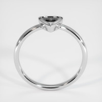 14K White Gold Men's Ring Setting Image