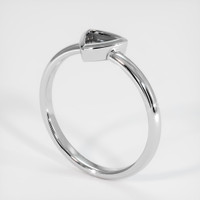 Men's Emerald Ring 2.32 Ct., 18K White Gold Combination Setting