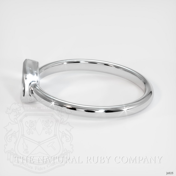 18K White Gold Men's Ring Setting